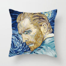 Load image into Gallery viewer, Famous Painting Cushion Covers Printed Pillowcases - Decor Home