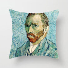 Load image into Gallery viewer, Famous Painting Cushion Covers Printed Pillowcases - Decor Home