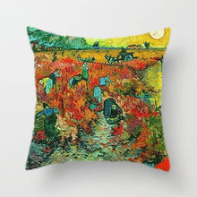 Load image into Gallery viewer, Famous Painting Cushion Covers Printed Pillowcases - Decor Home