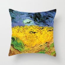 Load image into Gallery viewer, Famous Painting Cushion Covers Printed Pillowcases - Decor Home