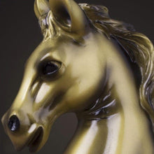 Load image into Gallery viewer, Vintage Gold Horse Bookend - Decor Home
