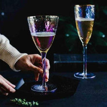 Load image into Gallery viewer, Coloured Wine Glasses (4 Pcs Set) - Decor Home