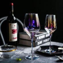 Load image into Gallery viewer, Multi-coloured Wine Glasses Set of 4 - Decor Home
