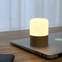 Load image into Gallery viewer, Aroma Diffuser Wooden Touch Switch Three-level Dimming Table Lamp - Decor Home