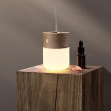 Load image into Gallery viewer, Aroma Diffuser Wooden Touch Switch Three-level Dimming Table Lamp - Decor Home