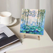 Load image into Gallery viewer, Zen Bloom DIY Art Kit – Textured Lotus Painting for Mindful Moments
