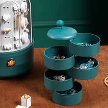 Load image into Gallery viewer, 360 Rotating Jewellery Box with Built-In Tower Box - Fansee Australia
