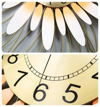 Load image into Gallery viewer, 70cm Leaf Design Large Wall Clock - Fansee Australia
