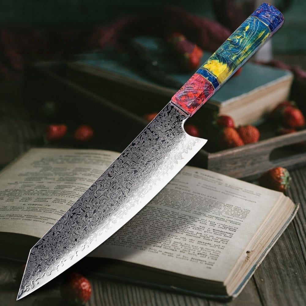67 Layers Japanese Damascus Steel Chef Knife 8 Inch