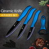 Ceramic Knife Set 3" 4" 5" inch Plus Free Peeler