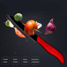Load image into Gallery viewer, Ceramic Knife Set 3&quot; 4&quot; 5&quot; inch Plus Free Peeler
