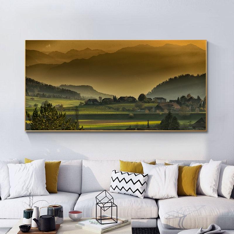 Natural Landscape Wall Art Prints (60x120cm) - Decor Home