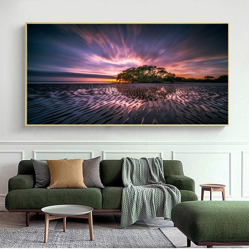 Natural Landscape Wall Art Prints (60x120cm) - Decor Home