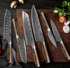 Luxurious Stainless Steel Knife Set