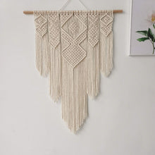Load image into Gallery viewer, Large Handwoven Boho Macrame Wall Hanging Art Tapestry
