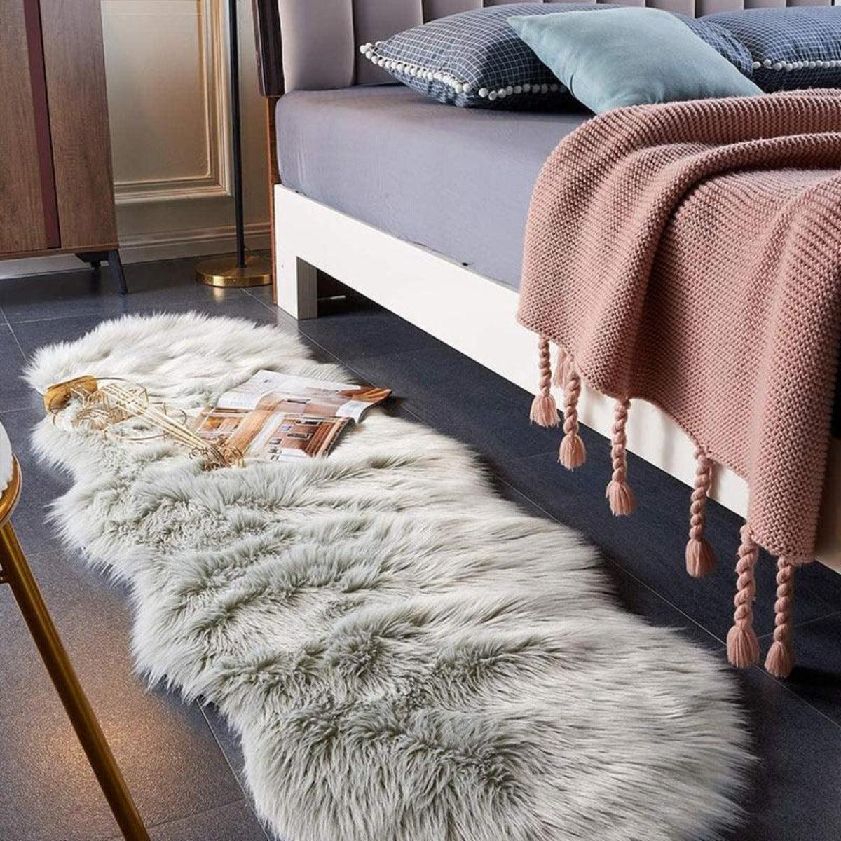 Fuzzy Faux Fur Rugs - Decor Home