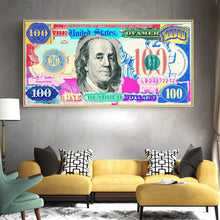 Load image into Gallery viewer, Modern Money Wall Art Prints
