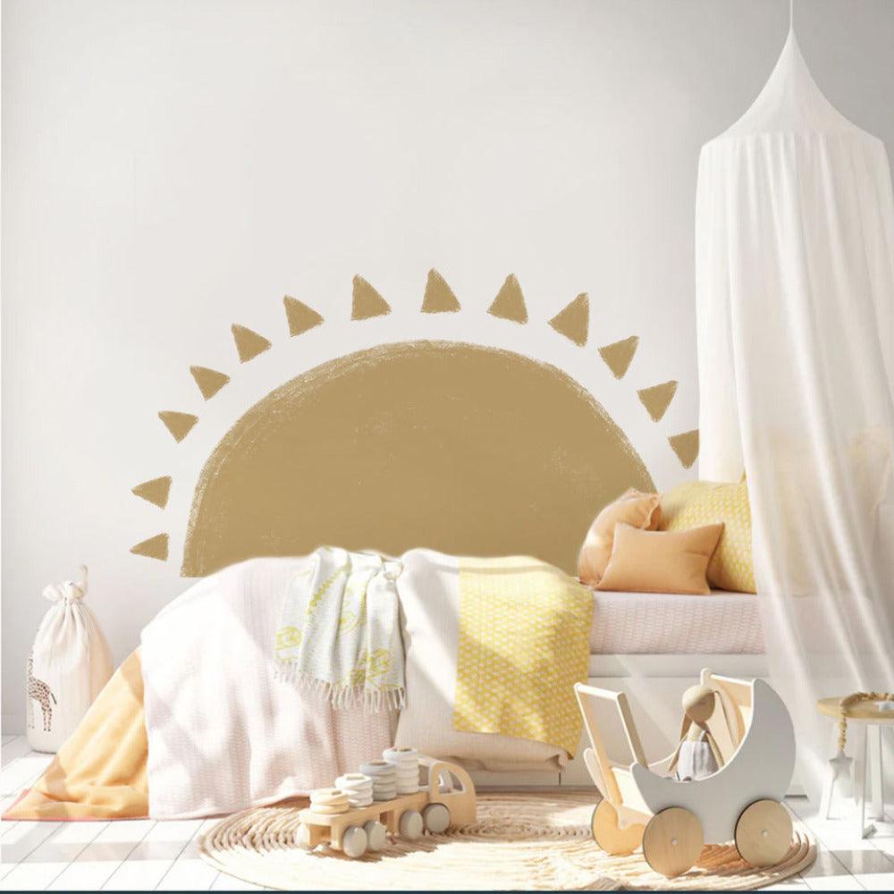 Boho Sunrise Removable Peel And Stick PVC Wall Sticker - Decor Home