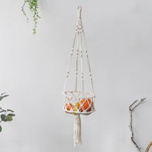 Load image into Gallery viewer, Handwoven Macrame Wall Hanging Planter
