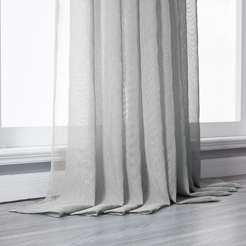Deluxe Ready Made Sheer Curtains - Decor Home