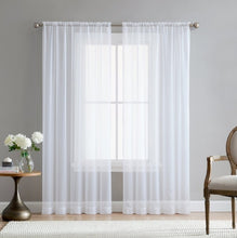 Load image into Gallery viewer, Velvet Gray Curtains for Living Room Bedroom
