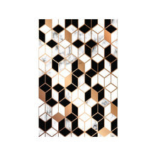 Load image into Gallery viewer, Modern Geometry Marble Style Rug
