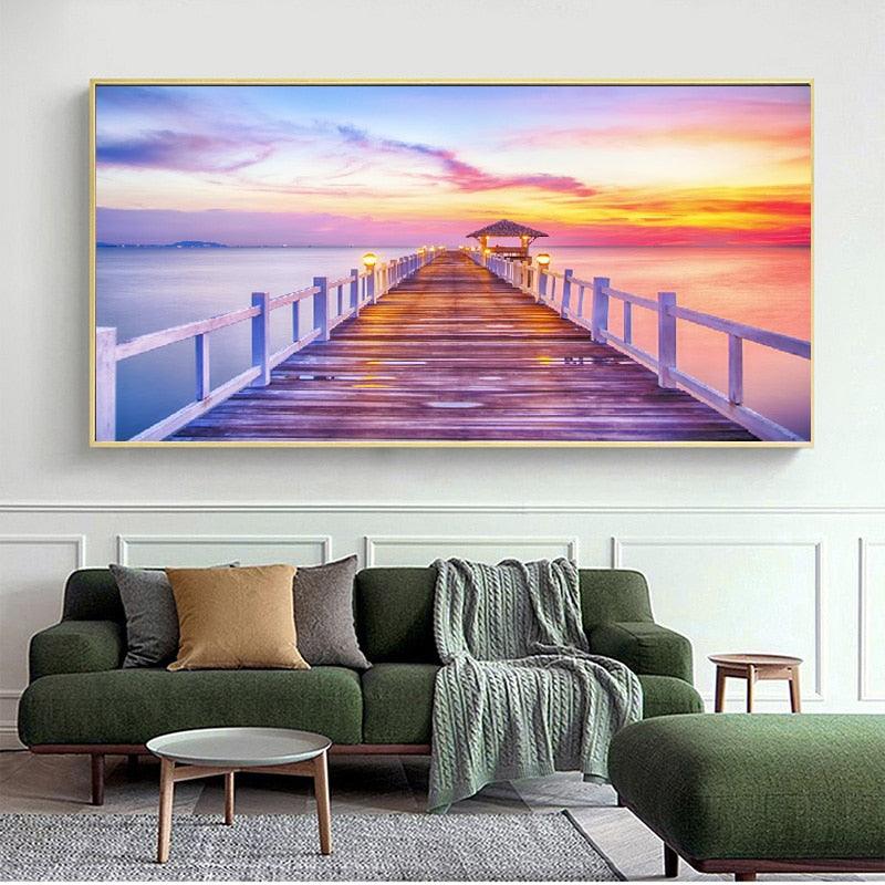 Natural Landscape Wall Art Prints (60x120cm) - Decor Home