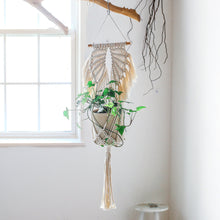 Load image into Gallery viewer, Angel Wings Handmade Macrame Plant Hanger
