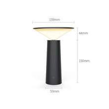 Load image into Gallery viewer, Minimalist LED USB Dimmable Lamps - Black

