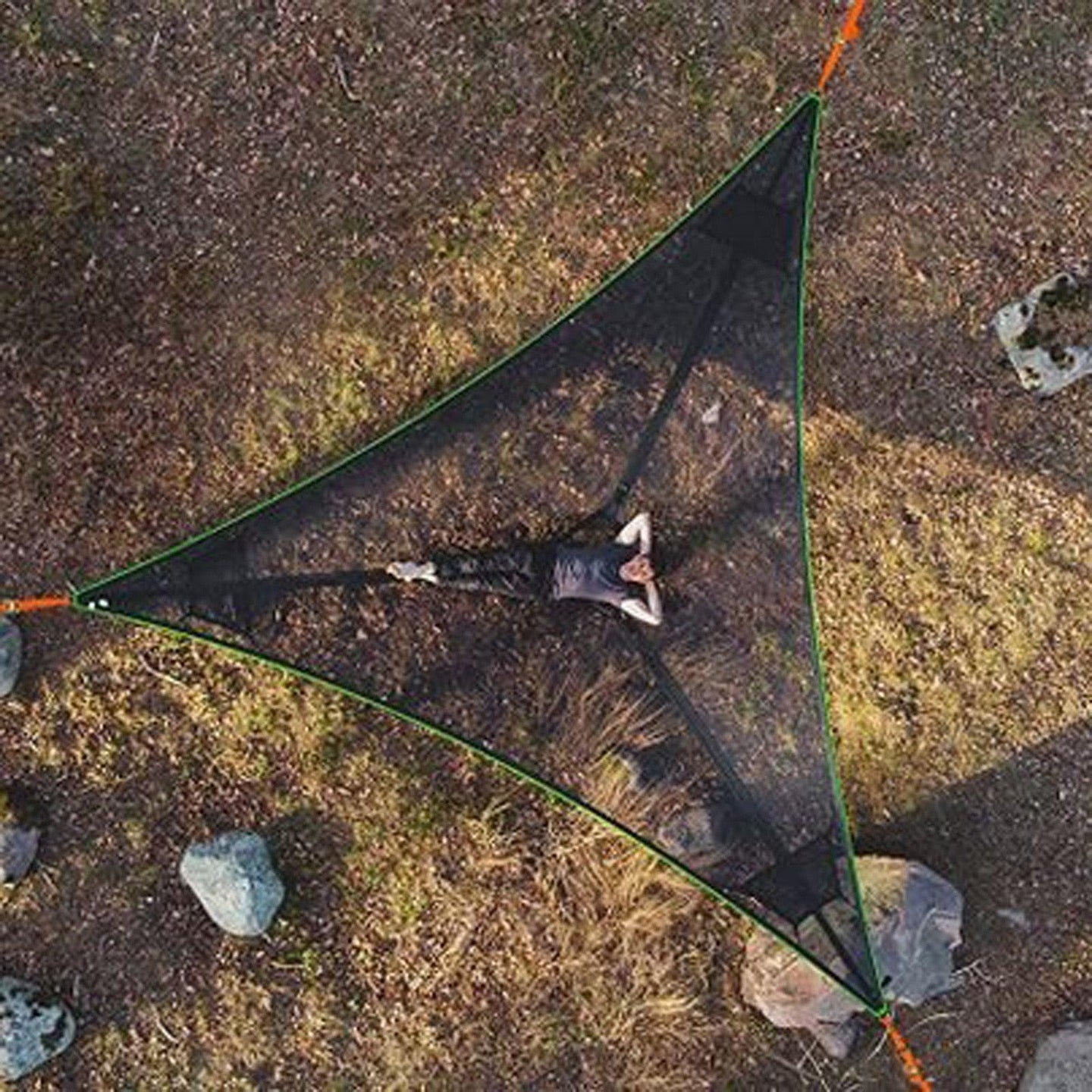 Triangle Multi-Person Camping Hammocks - Decor Home