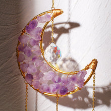 Load image into Gallery viewer, Raw Crystal Sun Catcher Wall Hanging Art
