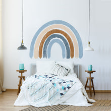 Load image into Gallery viewer, Blue Watercolour Rainbow Wall Stickers

