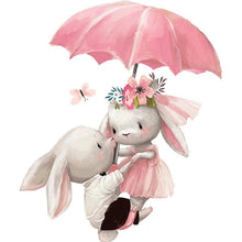 Load image into Gallery viewer, Cute Bunny Lovers Wall Decals
