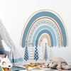 Blue Rainbow Elements Wall Decals for Kid's Wall Art