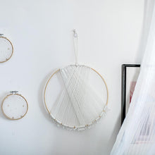 Load image into Gallery viewer, Round Cotton Yarn Wall Hanging Macrame
