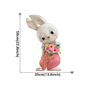 Cute Bunnies Wall Stickers For Kid's Decor