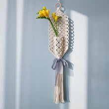 Load image into Gallery viewer, Handwoven Boho Wall Hanging Macrame
