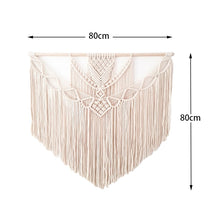Load image into Gallery viewer, Boho Chic Cotton Macrame Wall Hanging
