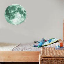 Load image into Gallery viewer, Glow In The Dark Luminous Moon 3D Wall Sticker
