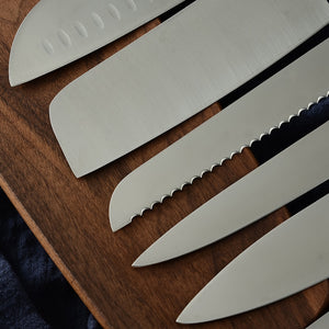 9 Pcs High-quality Stainless Steel Knife Set