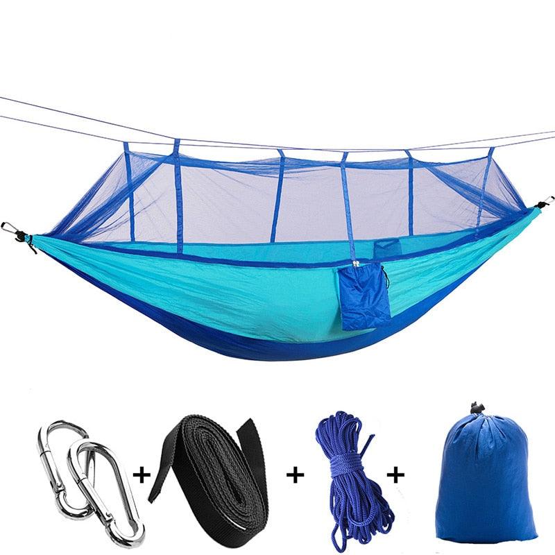 Outdoor Camping Hammocks with Mosquito Net - Decor Home