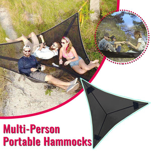Triangle Multi-Person Camping Hammocks
