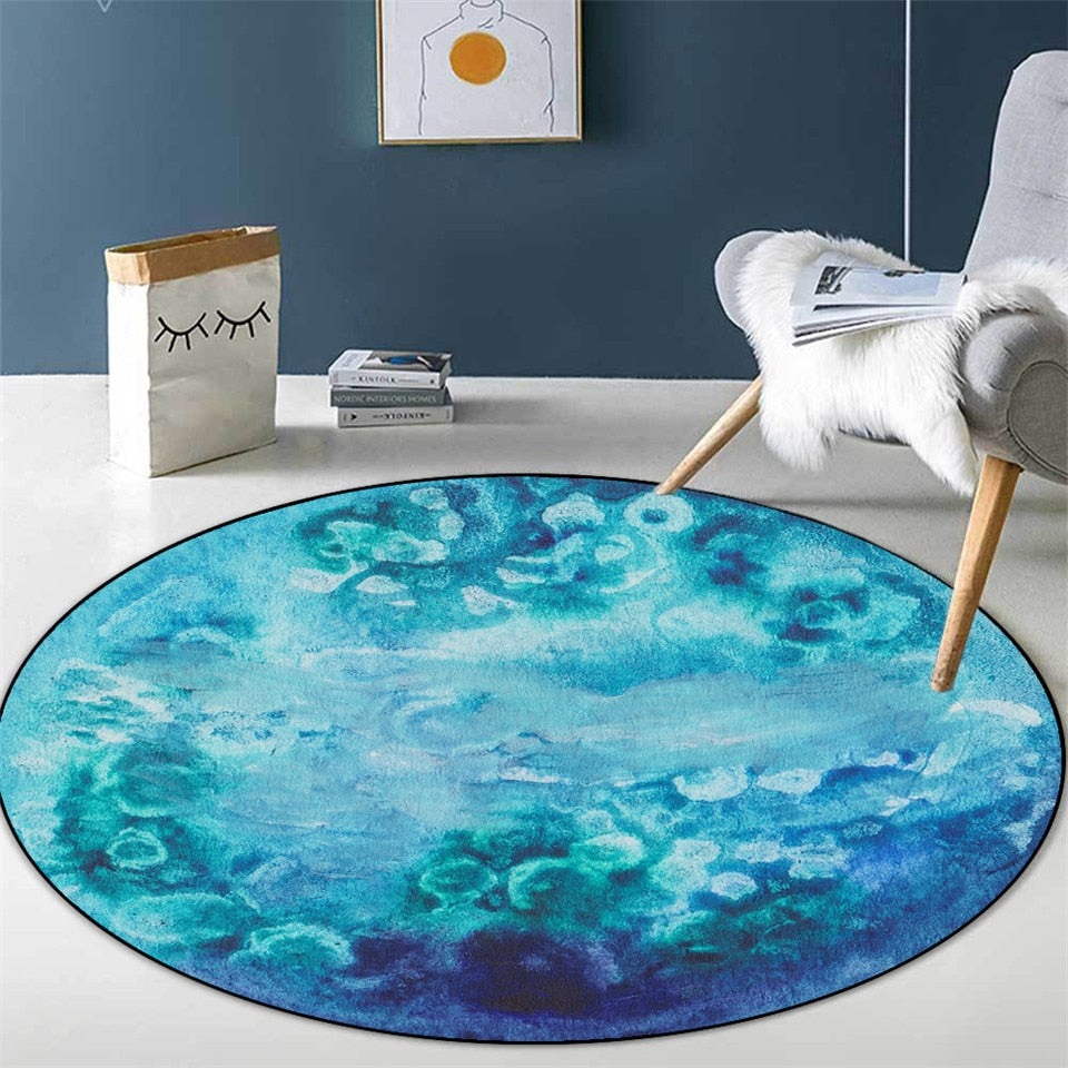Colourful Accent Round Rugs