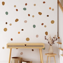 Load image into Gallery viewer, 42 Pcs Bohemian Polka Dot Wall Stickers
