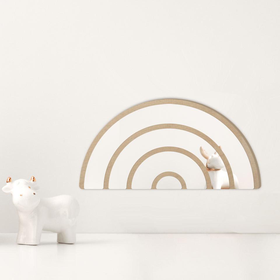 Rainbow Nursery Wall Art Mirror - Decor Home
