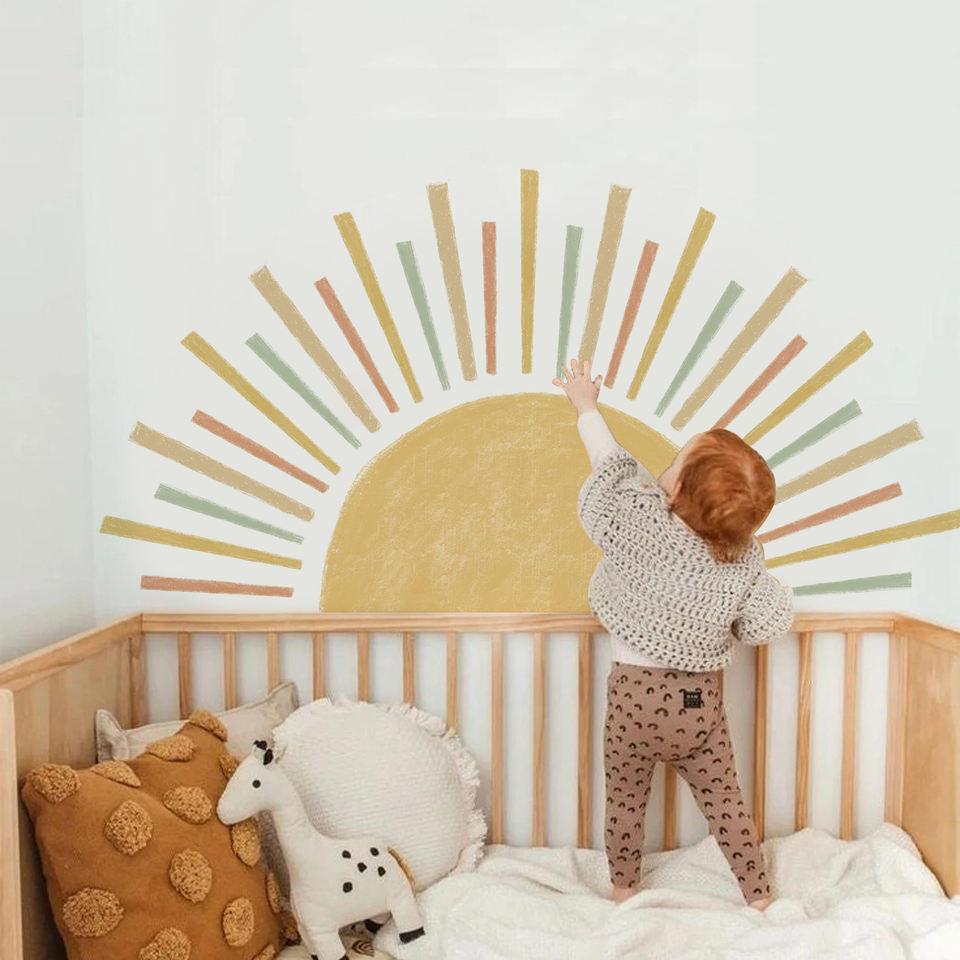 Sunshine Removable Wall Sticker For Nursery - Decor Home