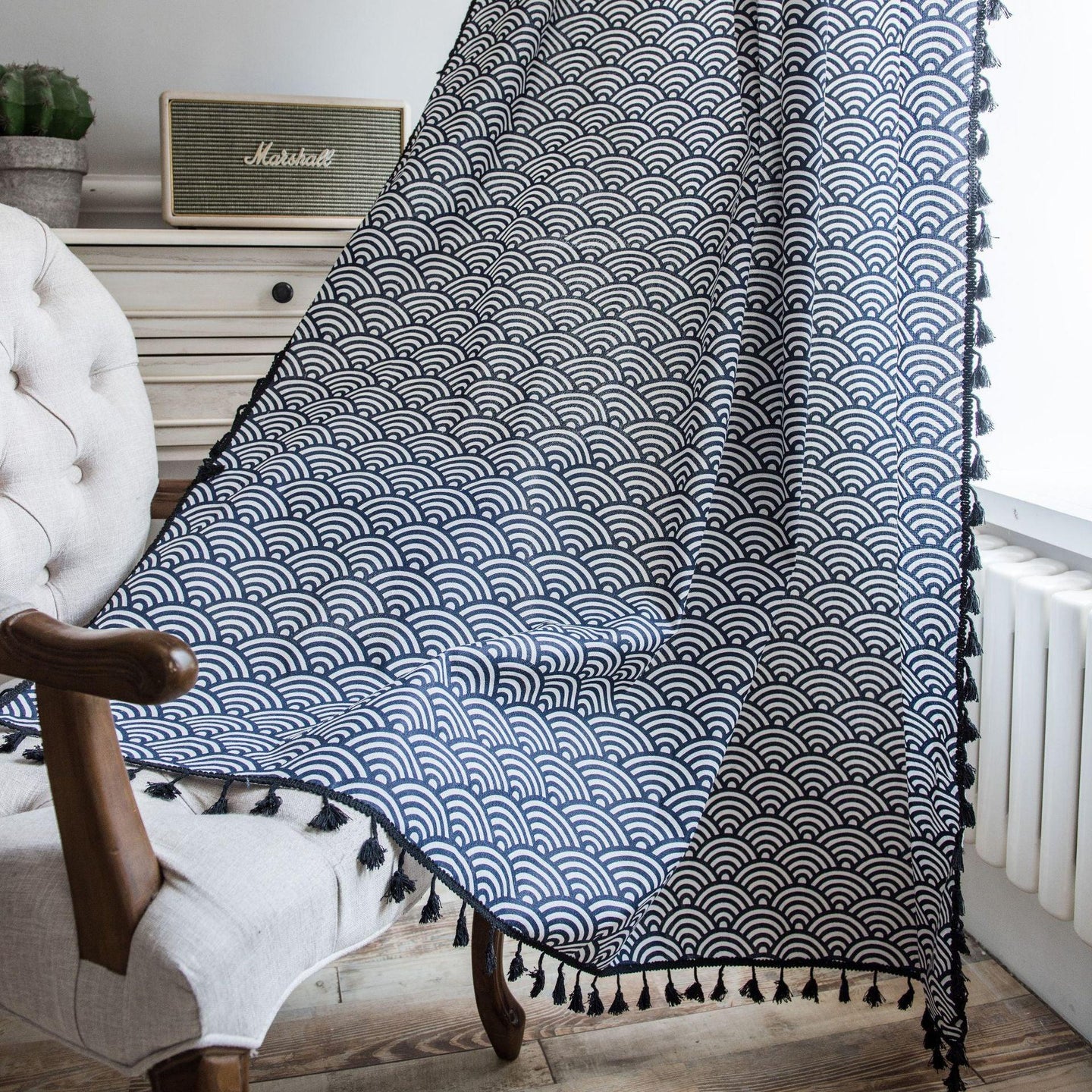 Zakka Style Linen Curtains - Decor Home