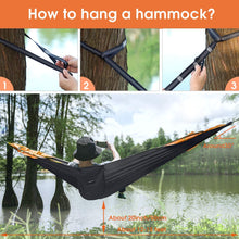 Load image into Gallery viewer, Large Hammock with Mosquito Net
