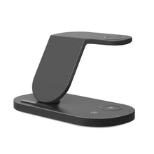 Load image into Gallery viewer, 3 in 1 Wireless Charger Stand For Samsung Phone Galaxy Watch Buds iPhone Apple AirPods
