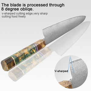 Unique Damascus Steel Chef Knife